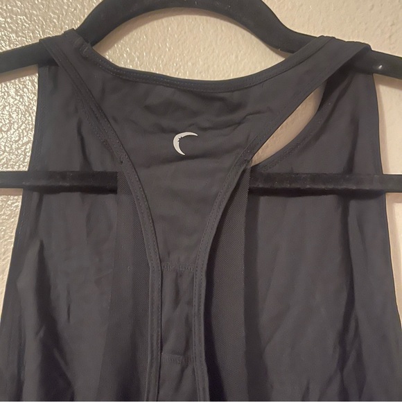 ZYIA Double Racer Tank Black Mesh - Size Small - Picture 5 of 6